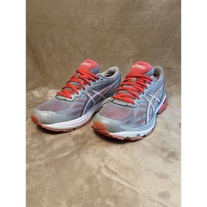 ASICS Gel GT-1000 5 Women’s Gray Pink Running Shoes Size 7 T6A8N